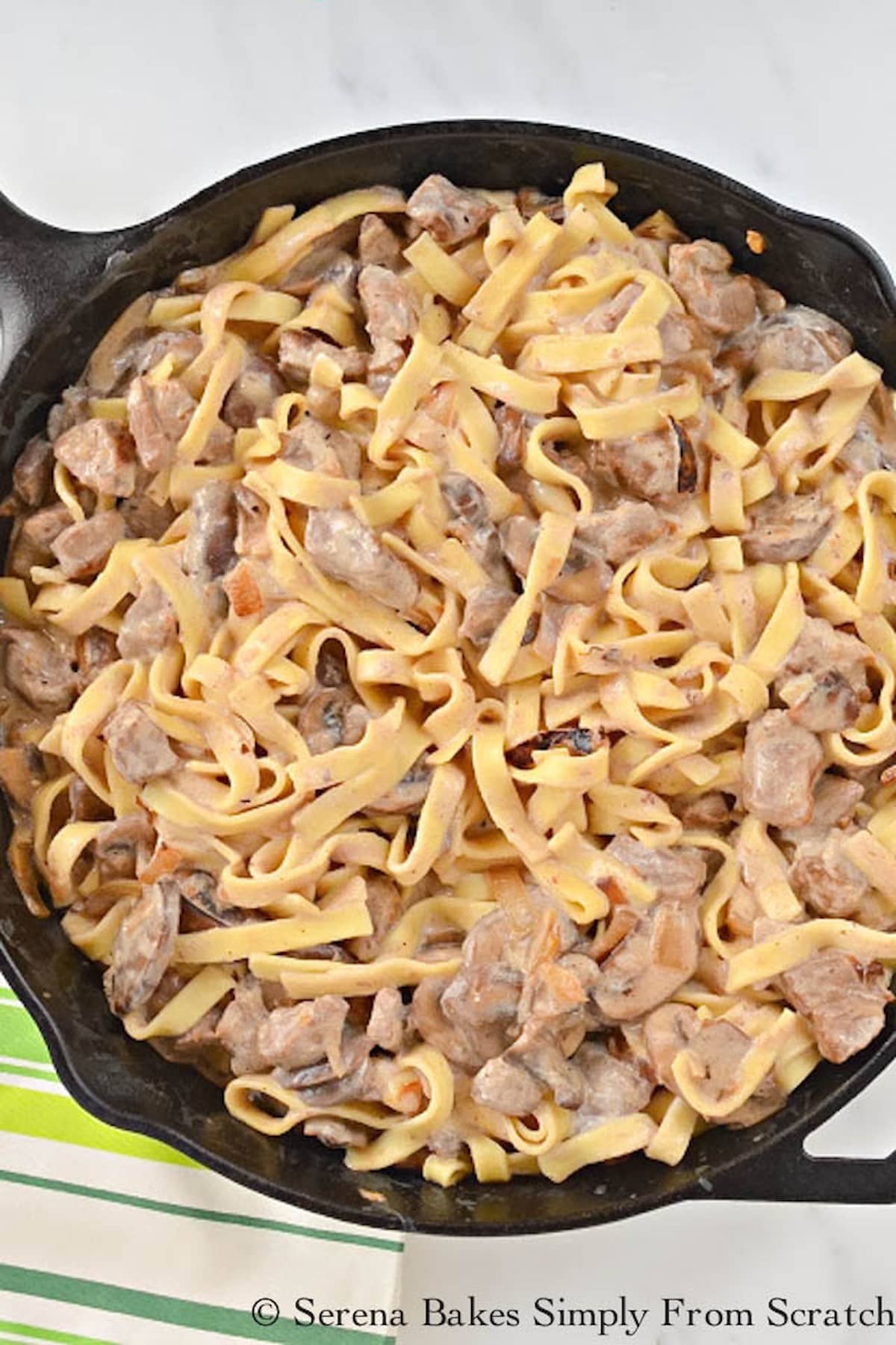 Beef Stroganoff Recipe Scratch Serena Bakes Simply From Scratch