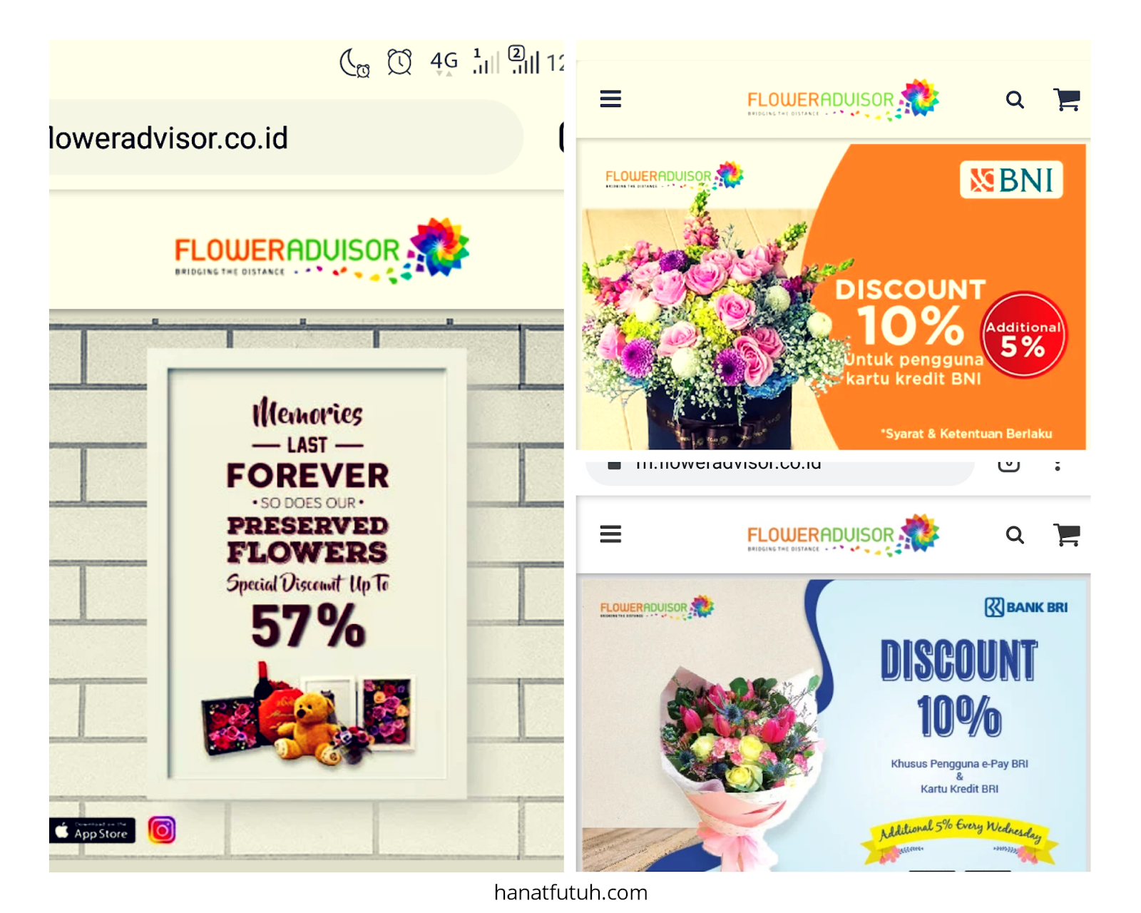 FLOWERADVISOR, PILIHAN YANG TEPAT UNTUK MENDAPATKAN BUNGA TERBAIK