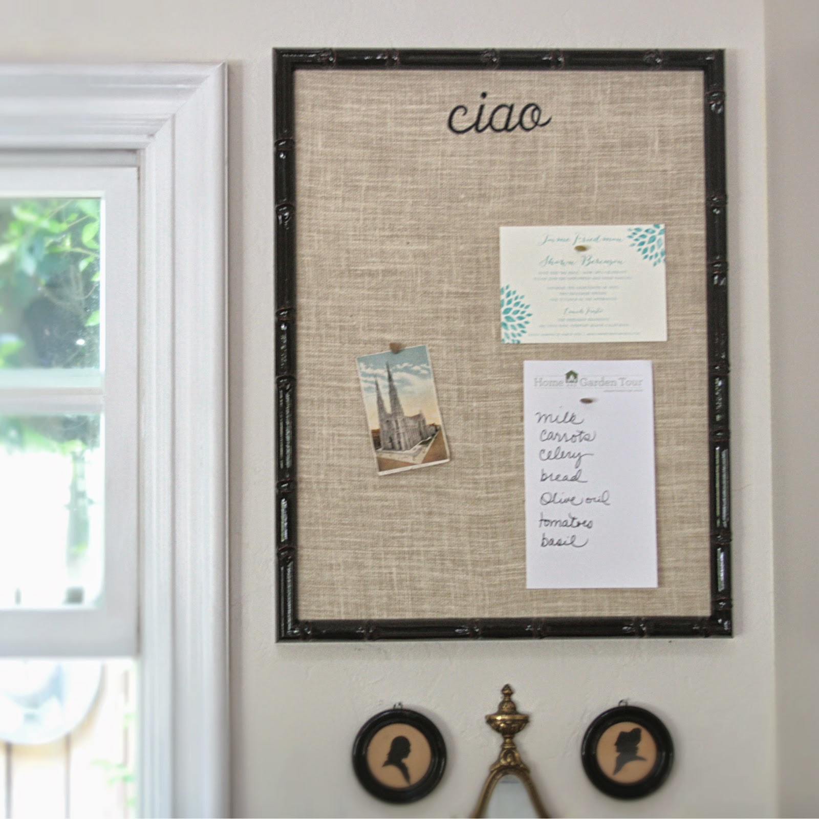 ciao! newport beach my new custom bulletin board