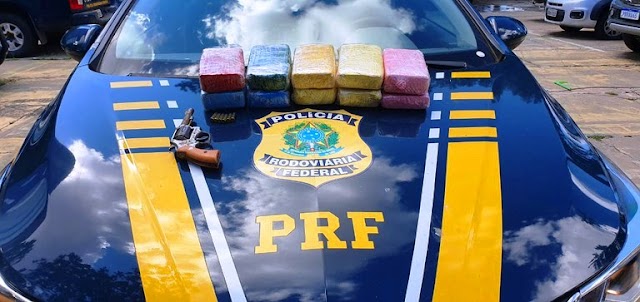 Droga avaliada em R$ 1,2 milhões é apreendida pela PRF na BR 316, no Piauí
