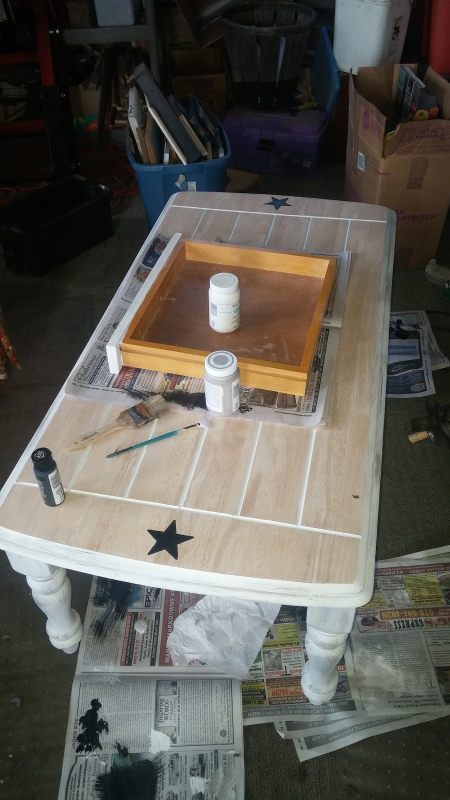 Gotta Have Projects Distressed Coffee Table without Sanding