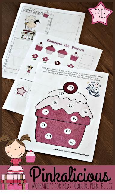 FREE Pinkalicious Worksheets for Kids