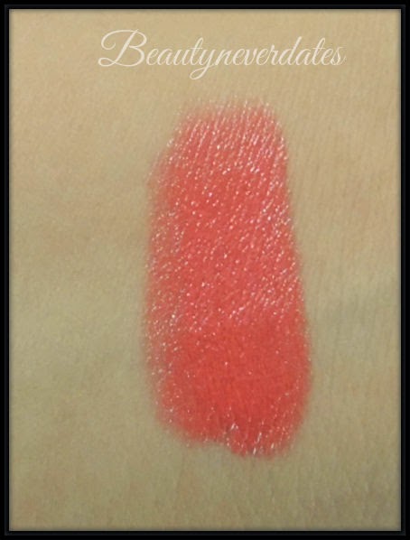 Bourjois Rouge Edition Lipstick - Orange Pop up Review and Swatches 