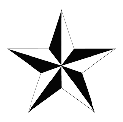 star nautical idea tattoo stars designs tattoos cool evening had stencil