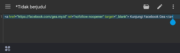 Cara membuat Hyperlinks