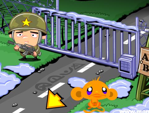 PencilKids Monkey Happy Army Base Walkthrough