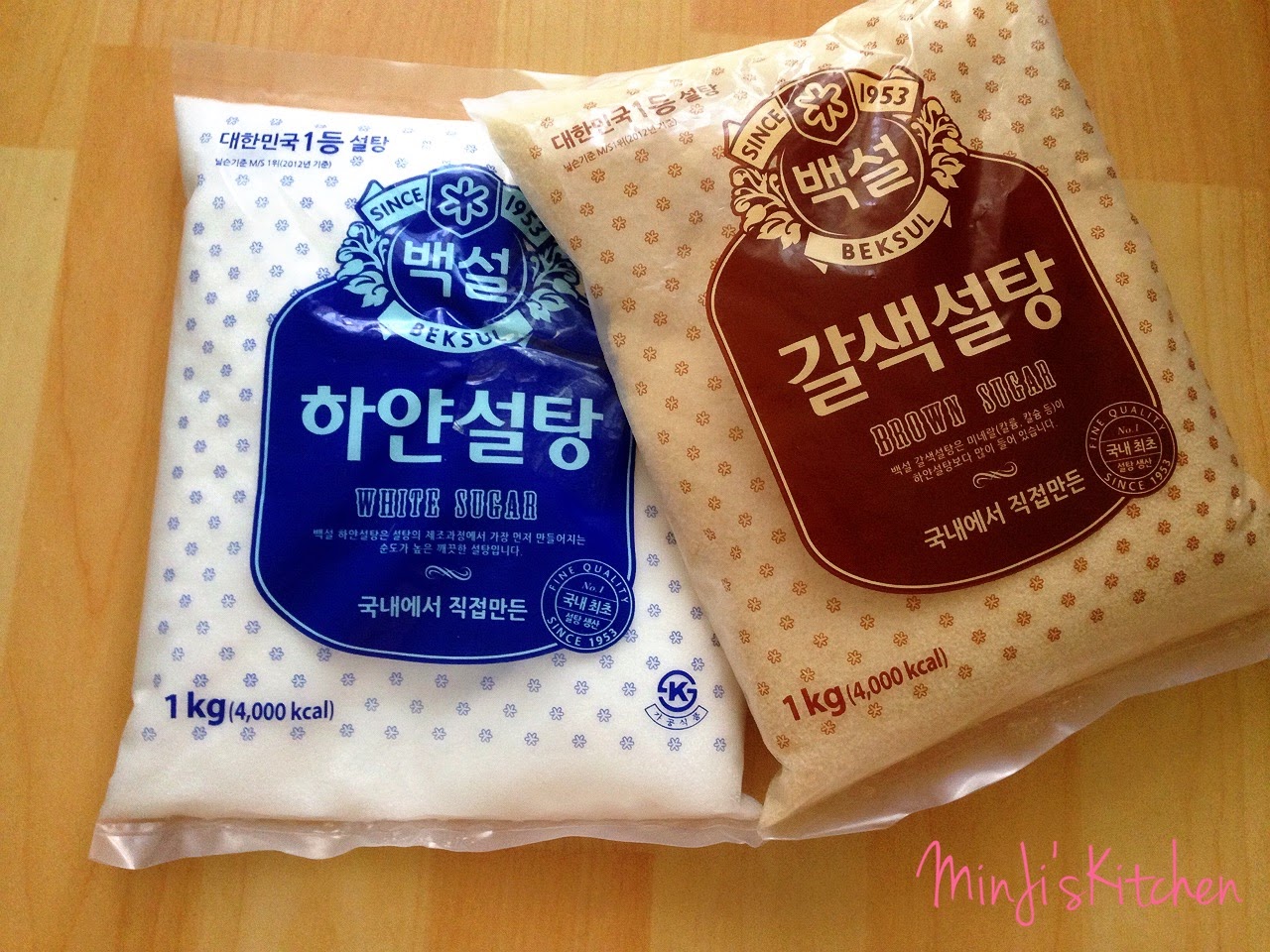MinJi's Kitchen Korean Sugar 한국 설탕