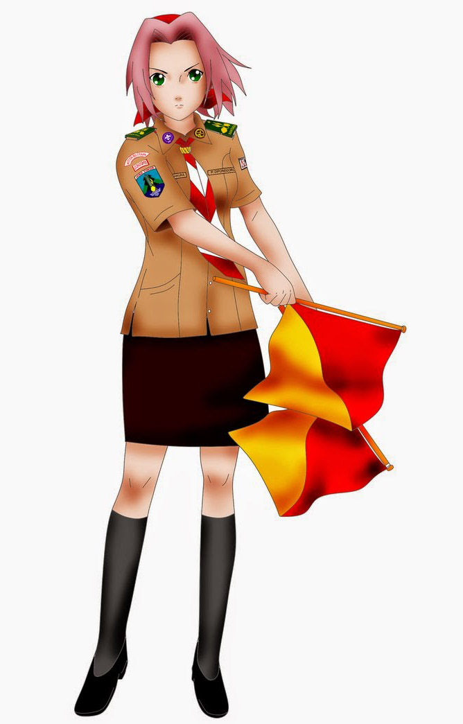 Gambar Kartun Pramuka Terbaru | Gambar Kata Cinta Terbaru