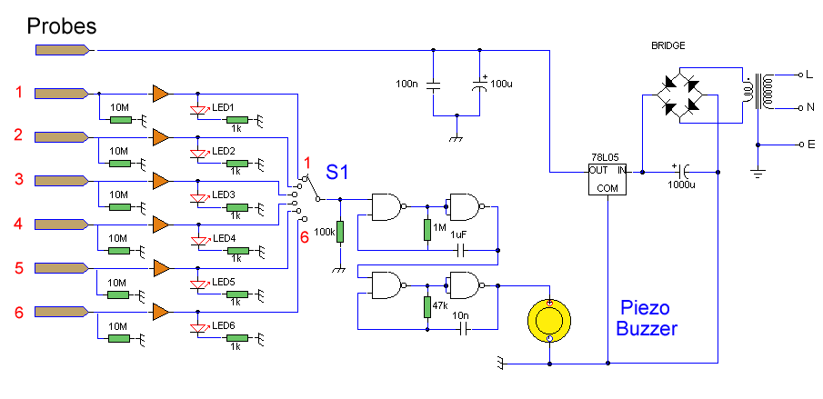 Wiring Schematic Diagram: water level controller