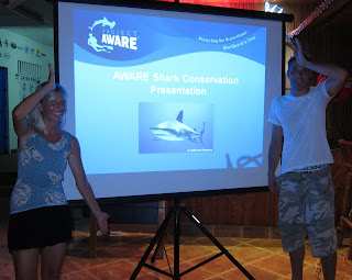 shark aware presentation on Malapascua malapascua diving, sharks malapascua, philippines diving