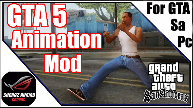 GTA San Andreas GTA V Animation Mod PC