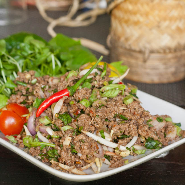 Minced Meat and Herb Salad The Witch in the Kitchen