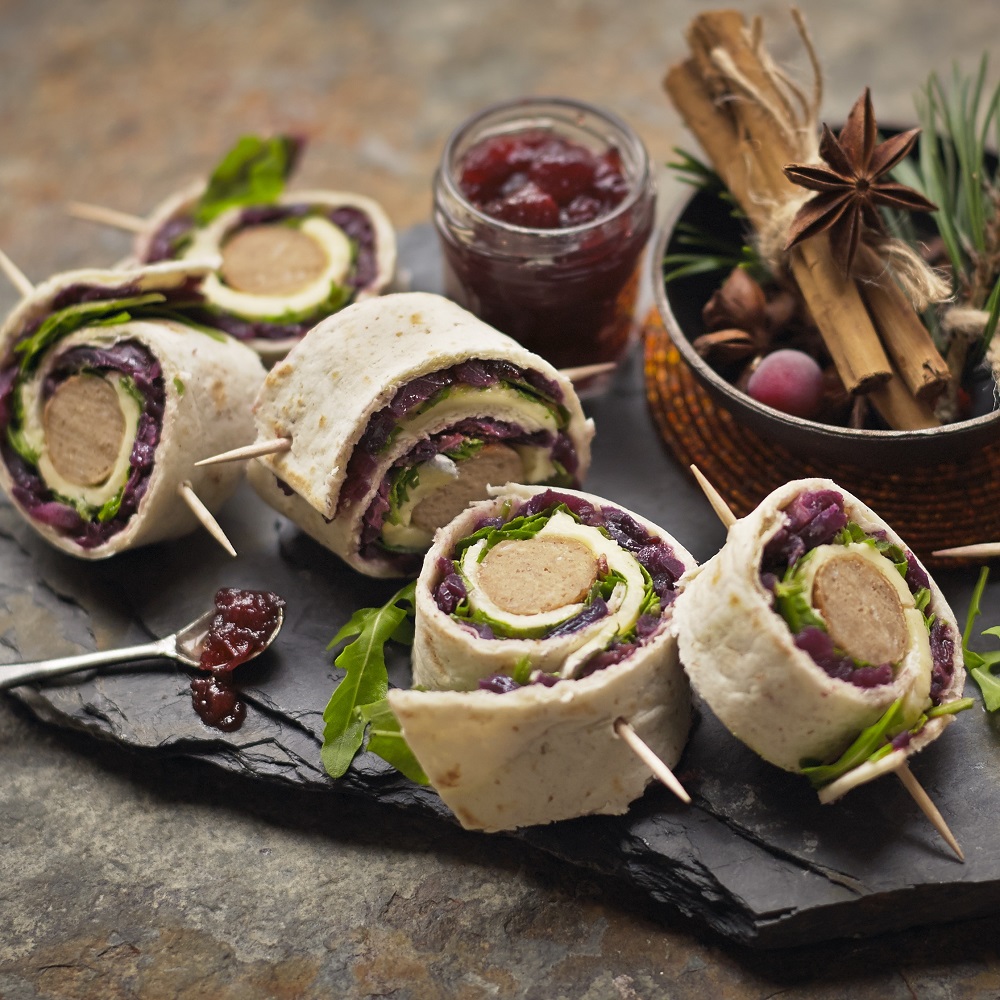 How To Make Quorn Sausage Wraps Claire Justine Oxox