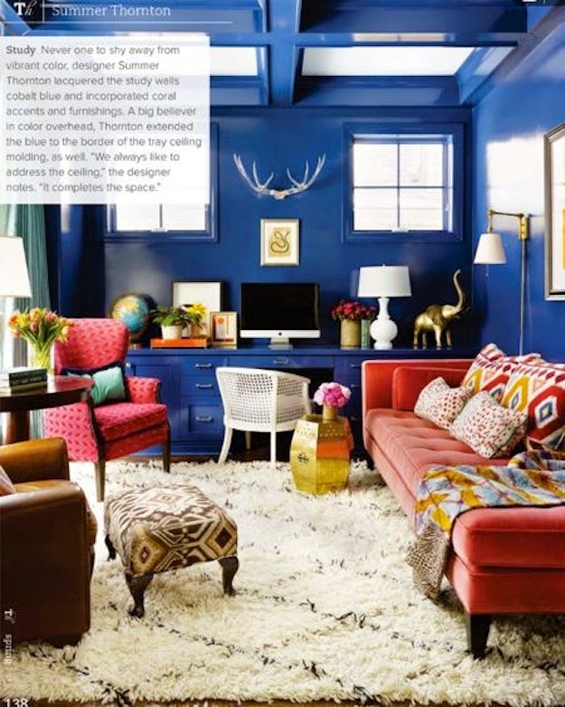 Cobalt Blue Interior Design Elegant Chances