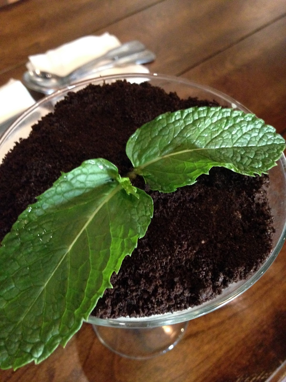 Corrie Food Potted Plant Green Tea Ice Cream 1920 Tea Club (Fresno, CA)