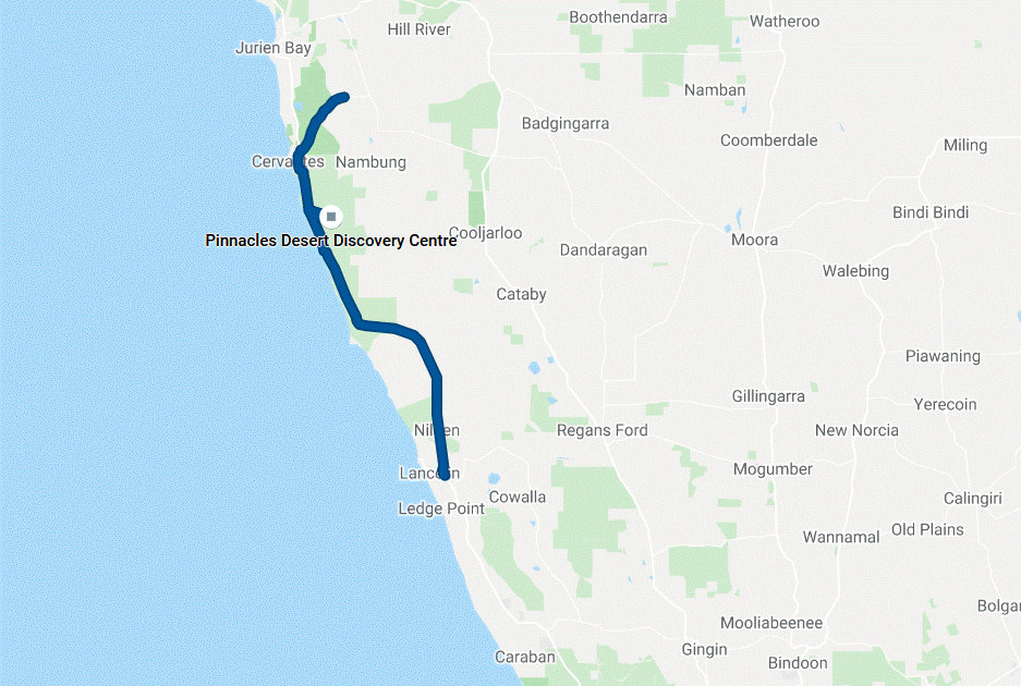 The Roaming 5 Dec 6 (Day 310) Lancelin to Cervantes