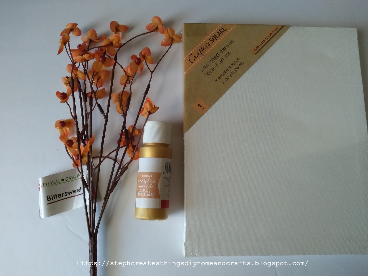 Dollar Tree Canvas Flower Art Design