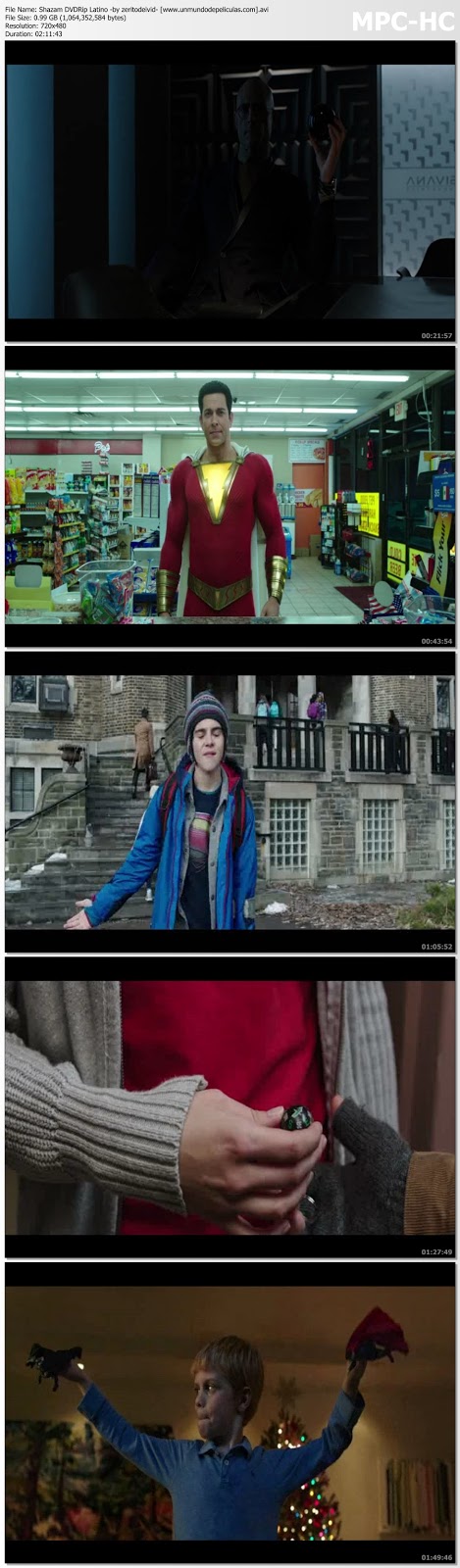 Capturas de la película.