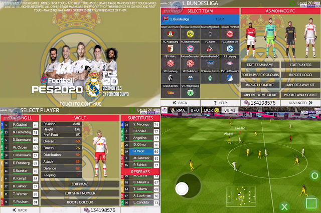 FTS 2020 Mod PES 2020 Real Madrid FTS 2020 Mod PES 2020 Real Madrid