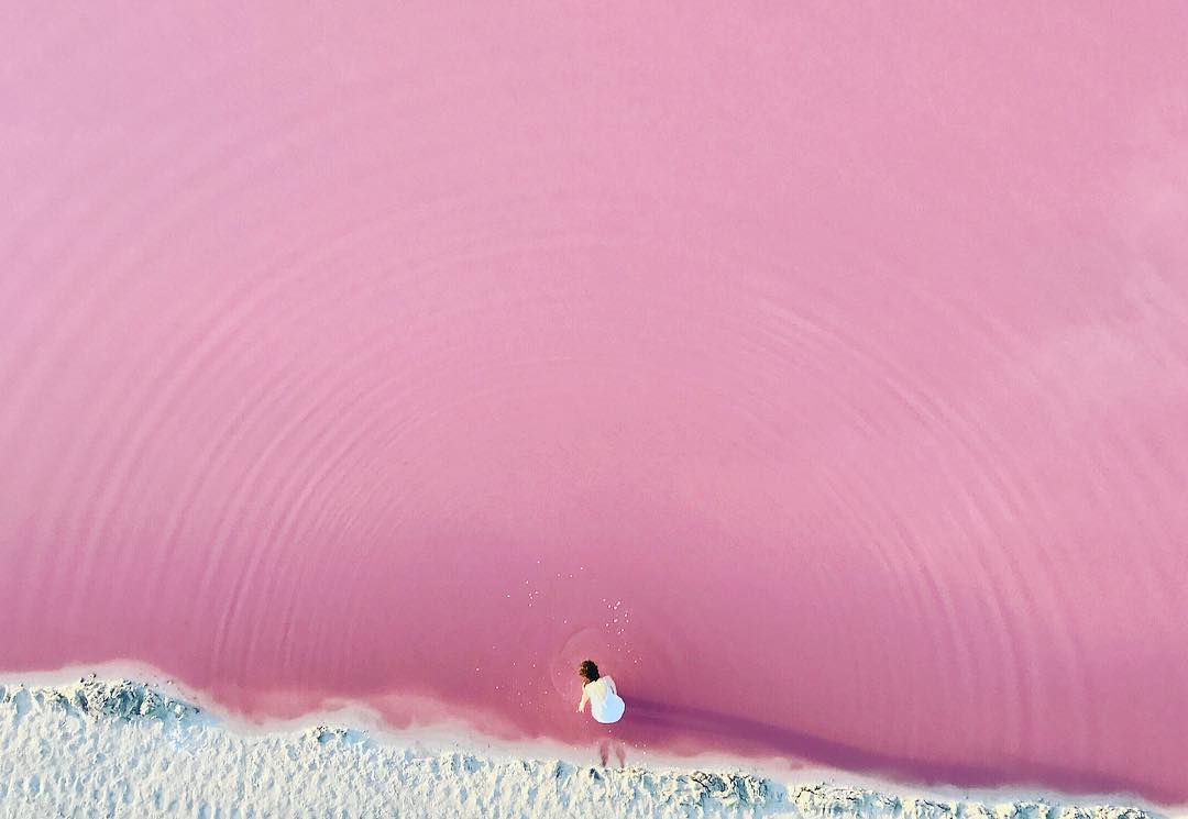 Pink Lake | Tasik Pink, Mexico