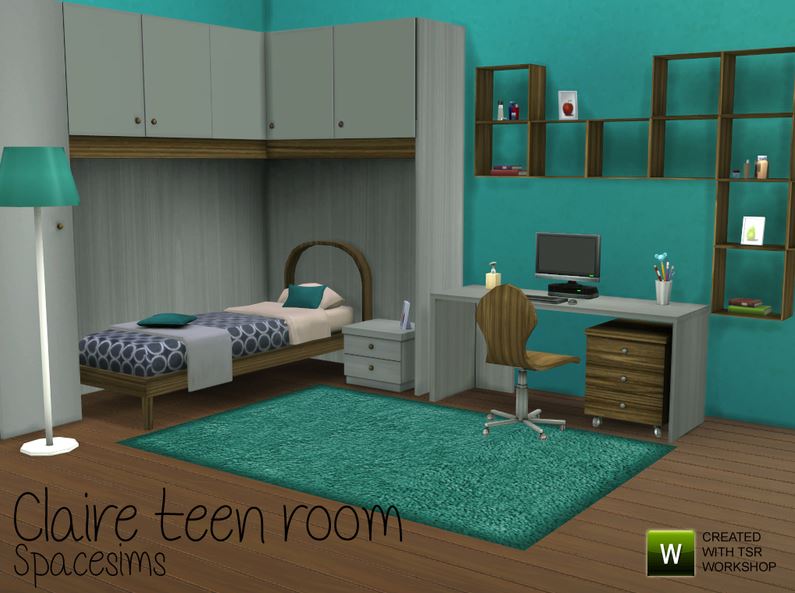 Contenido Personalizado Para Sims 4 Set De Dormitorio Claire Para Sims 4
