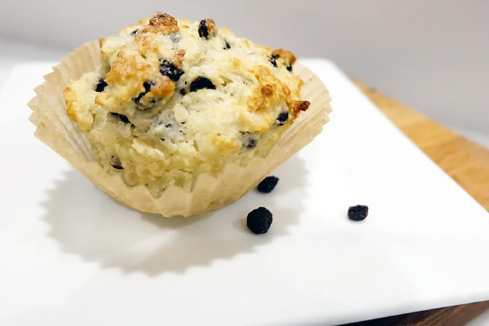 plated muffin