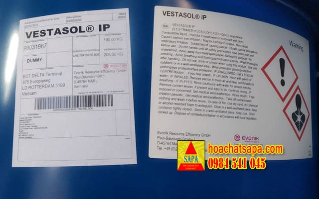 Isophorone, Vestasol-IP (IPHO) a783