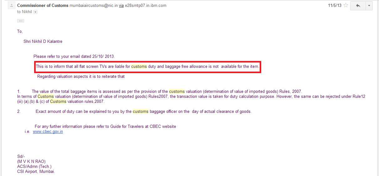 Taking TV to India Planning to carry Television (TV) to India, Read First...