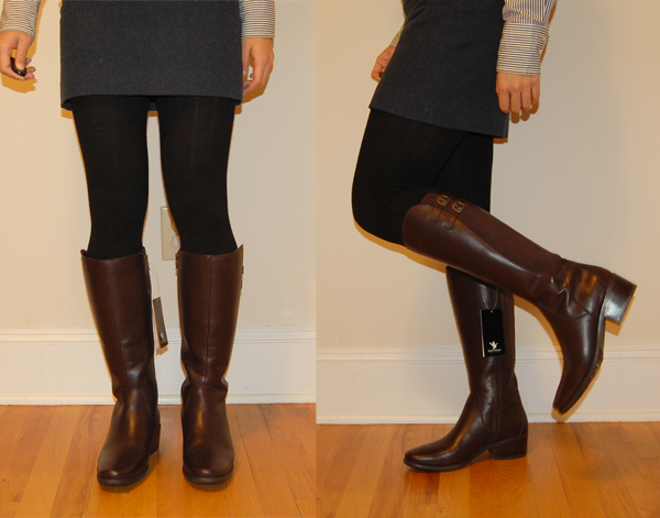 Shoe Lust : Santana Renata Knee-High Boot in Espresso - Elle Blogs