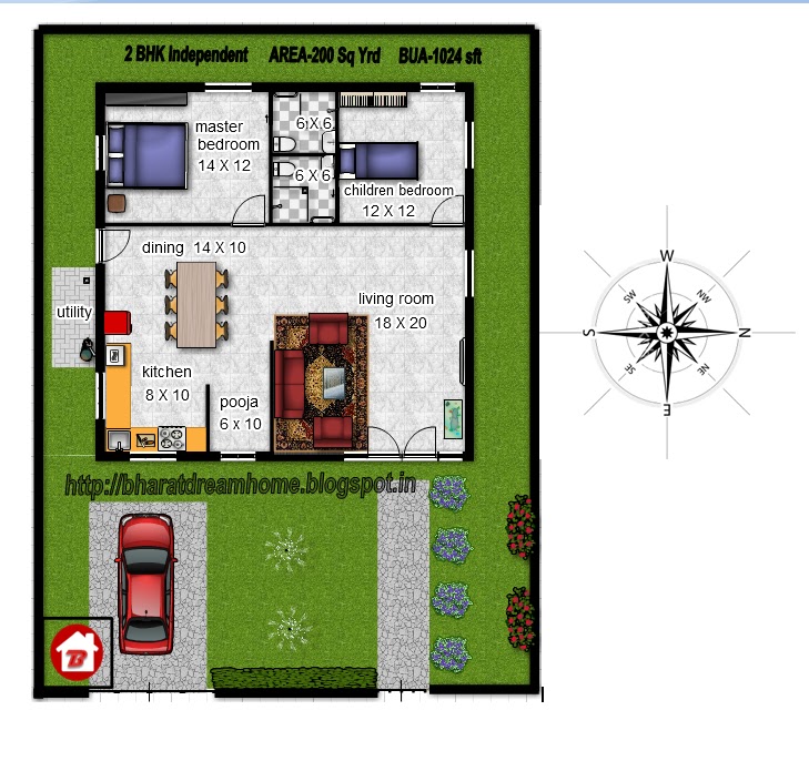 1 Bhk East Facing Vastu Home Plan | Joy Studio Design Gallery - Best Design