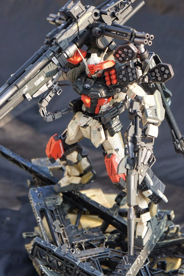 MG 1/100 Buster Gundam "Prometheus Gundam" Custom Build Gundam Kits