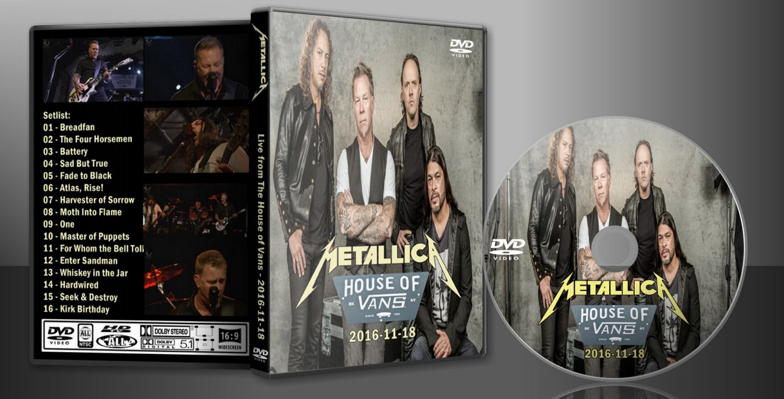 metallica house of vans