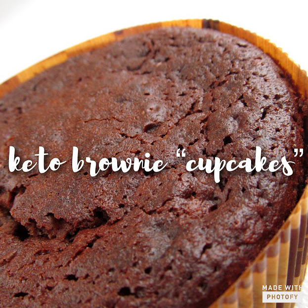 Recipe Keto Brownie Cupcakes