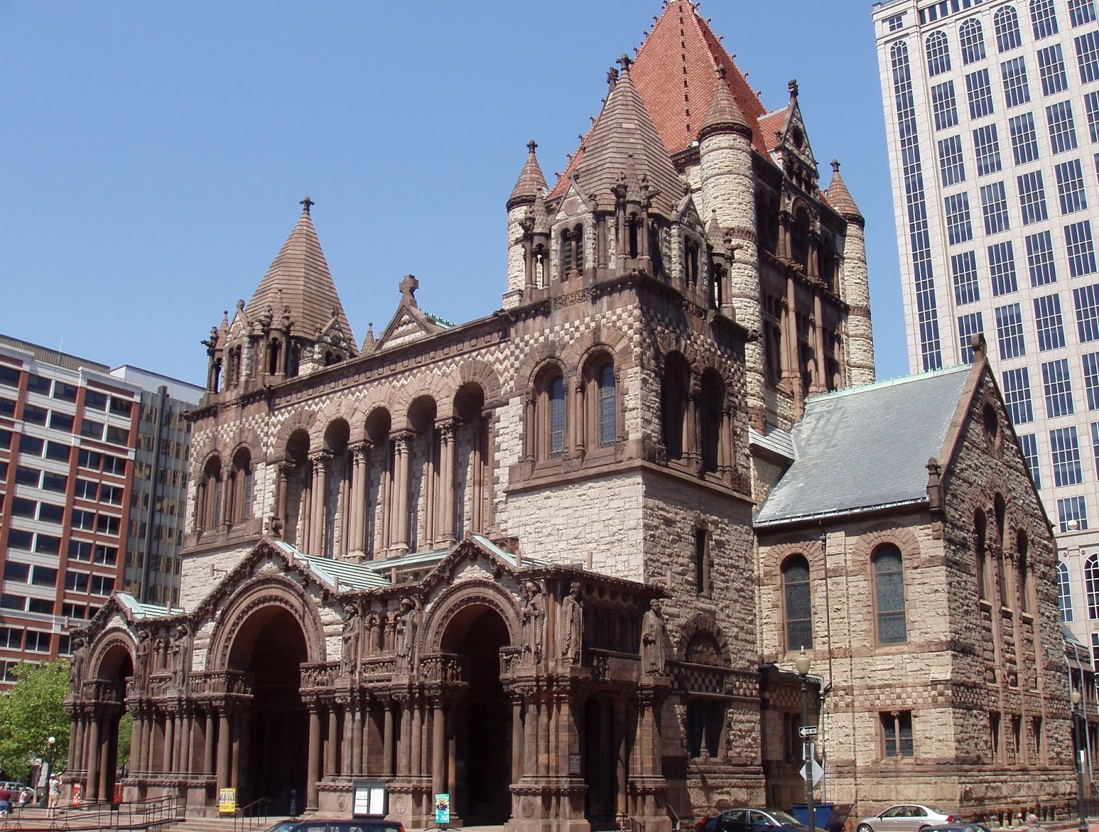 Tham quan Trinity Church Nhà thờ nổi tiếng ở Boston Địa điểm du lịch Mỹ