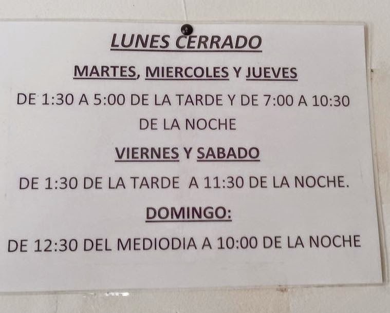 Horario