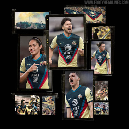 Club America 21 Home Kit Pre Match Shirt Released Footy Headlines