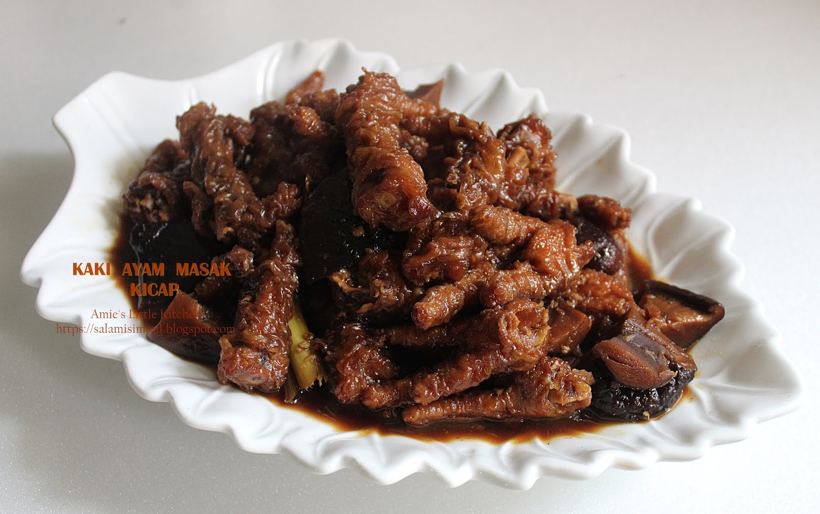 Tips dan Resepi Kaki Ayam Masak Kicap yang Sangat Lembut Sehingga