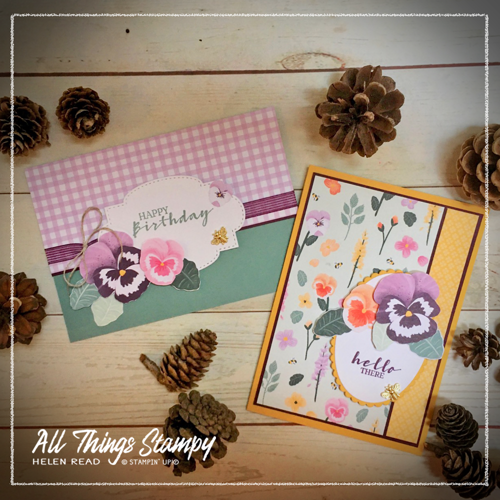All Things Stampy May Kit By Mail Pansy Petals