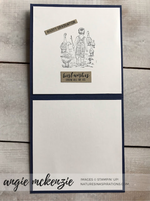 Heartland Graduate for Kylie's Demonstrator Training Blog Hop - June 2019 | Heartland, Itty Bitty Greetings by Stampin' Up!® | Nature's INKspirations by Angie McKenz
