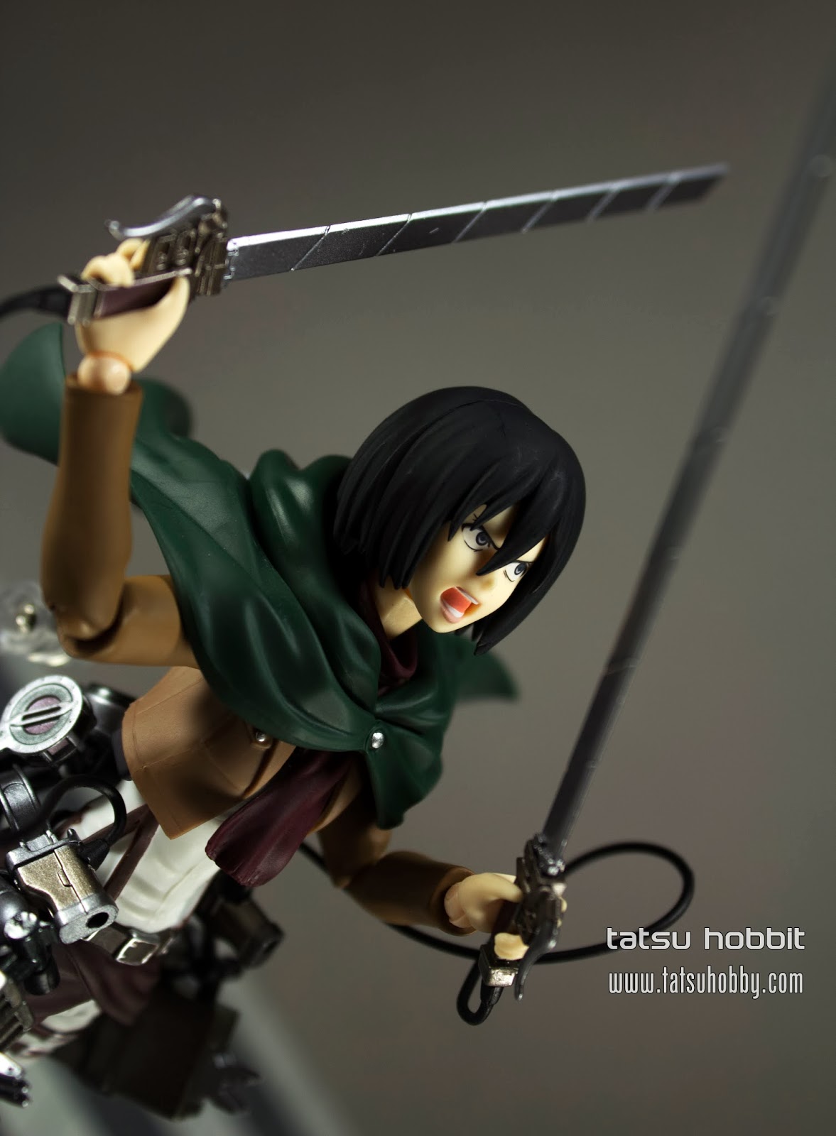 Tatsuhobbit: Figma Attack on Titan Mikasa - Photo Review