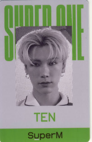 kpop scans: Ten ( SuperM ) - Super One first full album ID card