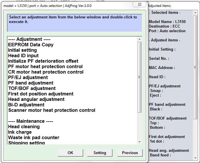 Epson adjustment program l3250. Adjustment program 3110. adjustment program for epson px1700f.