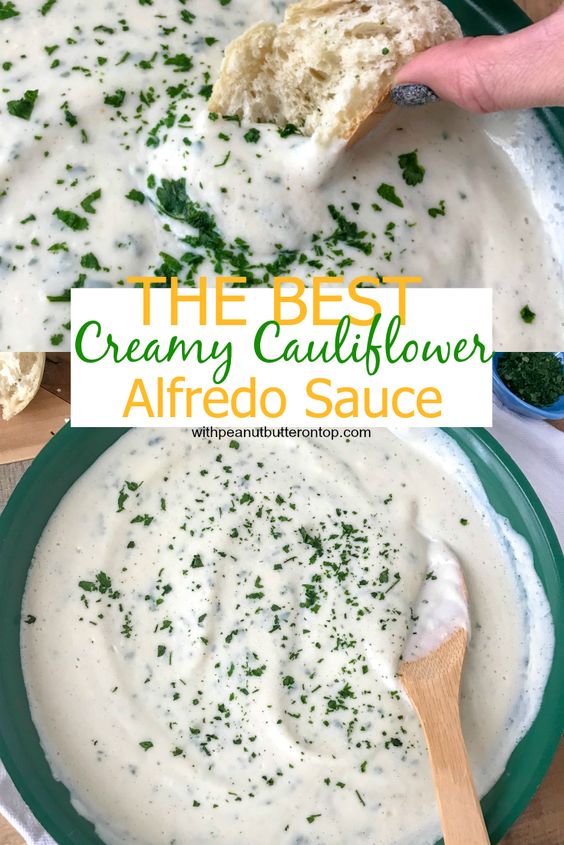 Creamy Cauliflower Alfredo Sauce The Easy Recipes Blog