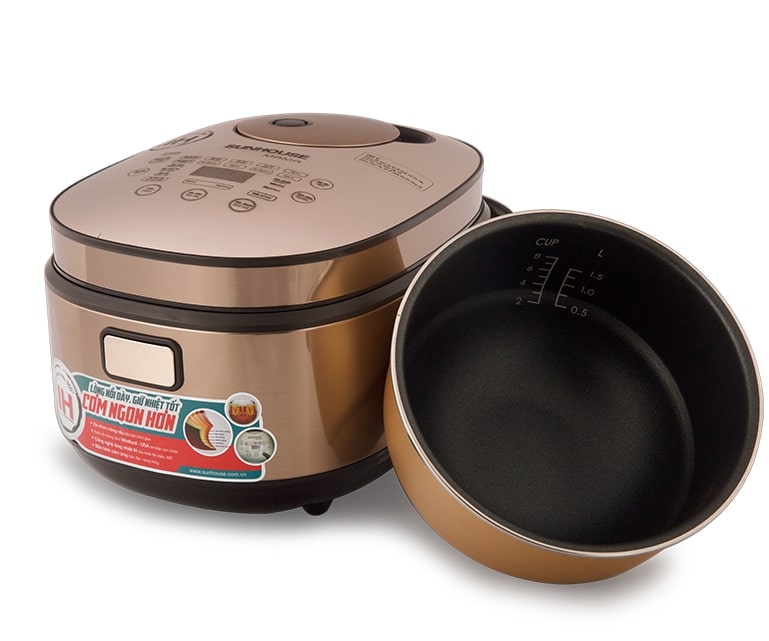 Nồi Cơm Điện Cao Tần 1.5L Sunhouse Mama SHD8955
