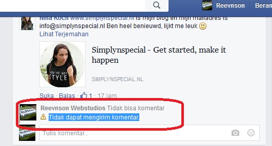 Cara mengatasi masalah tidak bisa posting dan mengirim