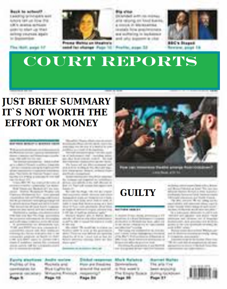 The Justice of the Peace Blog September 2020