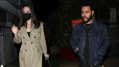  Captan a Angelina Jolie y The Weeknd juntos en Los Ángeles