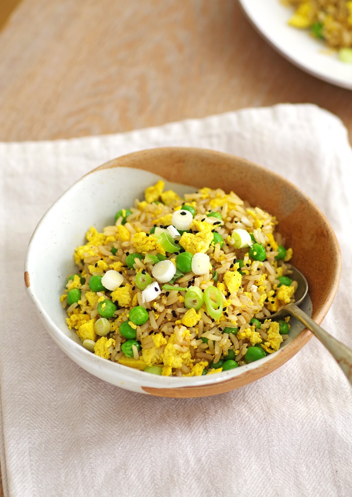 Vegan Egg Fried Rice Euphoric Vegan