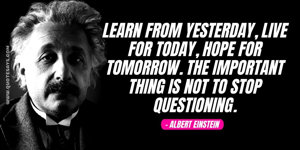 20+ Most Inspirational Albert Einstein Quotes to Be Successful in Life