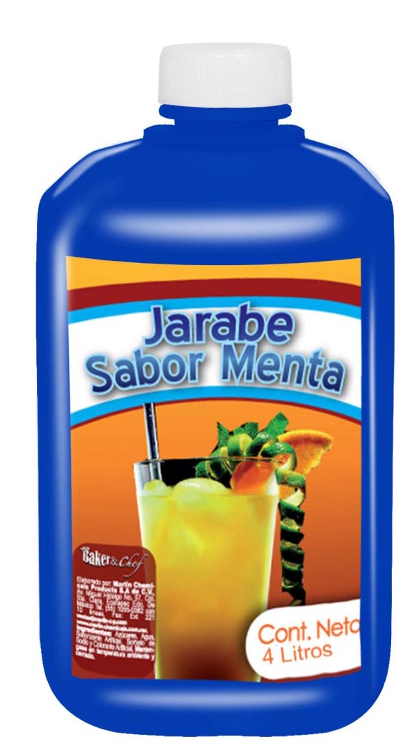 JARABES PARA BEBIDAS Y POSTRES 1